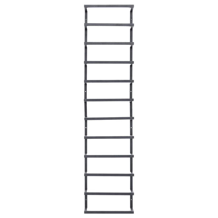 Portasciugamani Nero 24x12x96 cm in Acciaiocod mxl 101296