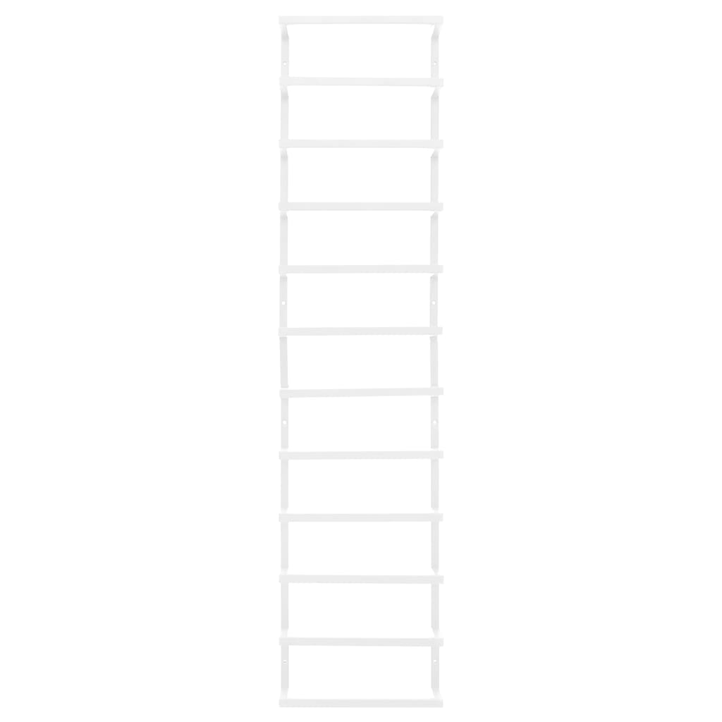 Portasciugamani universale da bagno 96 cm acciaio bianco 02_0001638