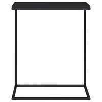 Tavolino da Salotto Nero 55x35x66 cm in Legno Multistrato 336133