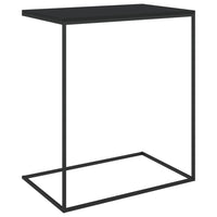 Tavolino da Salotto Nero 55x35x66 cm in Legno Multistrato 336133