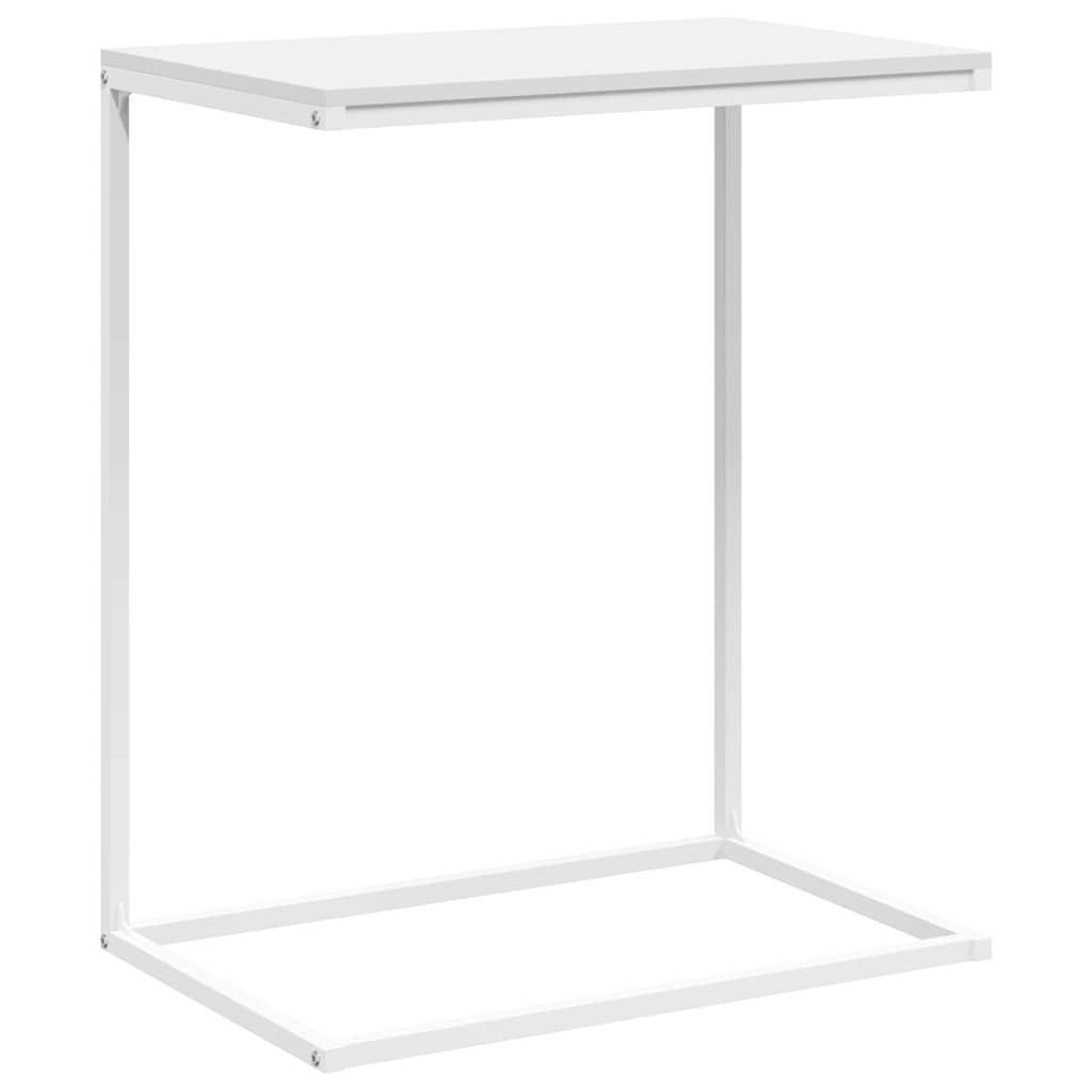 Tavolino da Salotto Bianco 55x35x66 cm in Legno Multistrato 336134