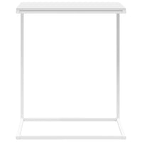 Tavolino da Salotto Bianco 55x35x66 cm in Legno Multistrato 336134