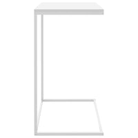 Tavolino da Salotto Bianco 55x35x66 cm in Legno Multistrato cod mxl 58821