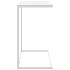 Tavolino da Salotto Bianco 55x35x66 cm in Legno Multistrato cod mxl 58821