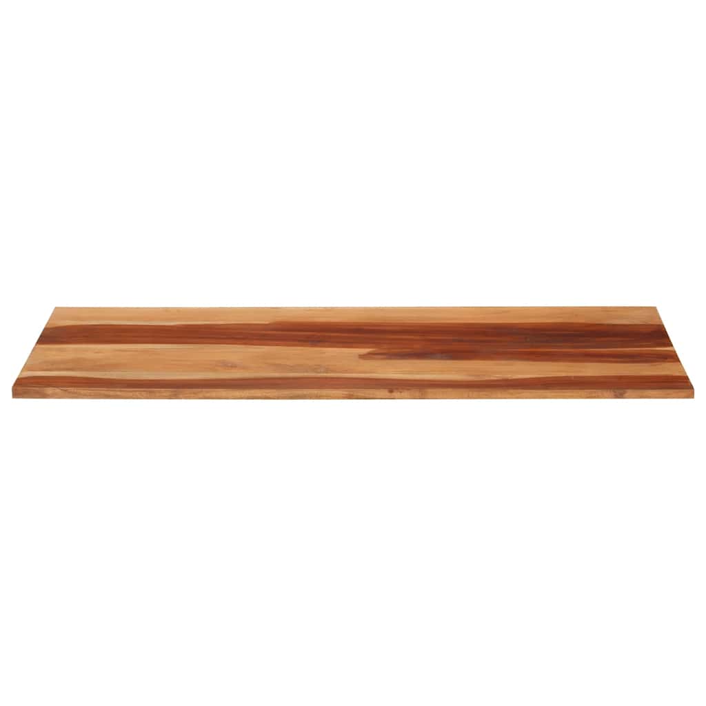 vidaXL Piano del Tavolo 140x60x(2,5-2,7) cm Legno Massello di Acacia