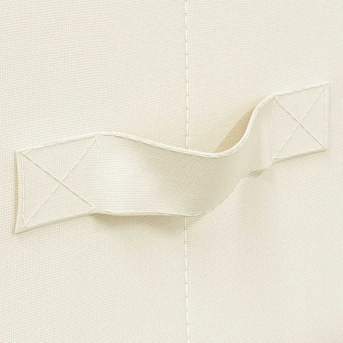 Scatola Portaoggetti in Tessuto 70x40x18 cm Crema