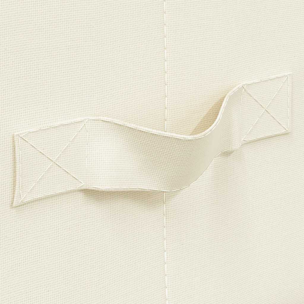 Scatole Portaoggetti 2 pz in Tessuto 70x40x18 cm Crema cod mxl 49419