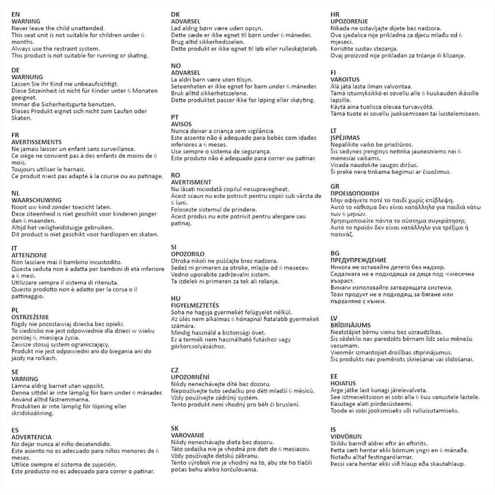 Passeggino 2 in 1 Antracite e Nero in Acciaio 10336