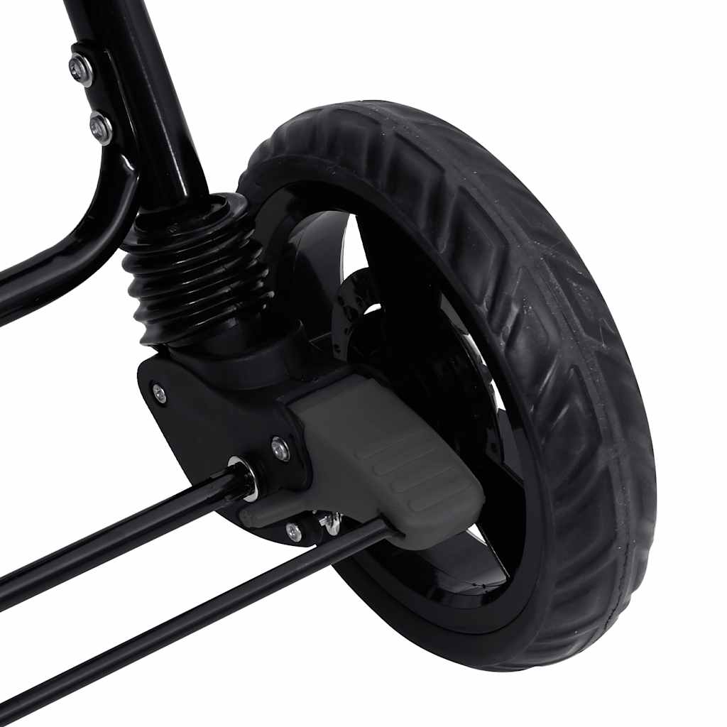 Passeggino Gemellare a Tandem Grigio Scuro in Acciaio 10348