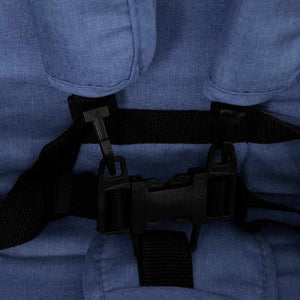 Passeggino Gemellare a tandem Blu Marino in Acciaio cod mxl 62740