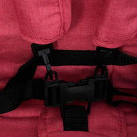 Passeggino Gemellare a Tandem Rosso in Acciaio cod mxl 78408