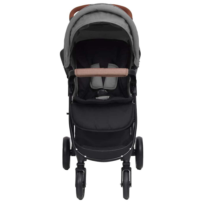 Passeggino 3 in 1 Grigio Chiaro in Acciaio cod mxl 65732