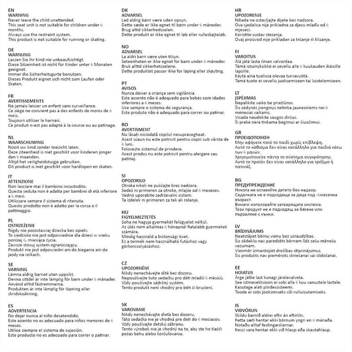 Passeggino 3 in 1 Antracite in Acciaio 10378