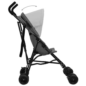 Passeggino Grigio Chiaro e Nero in Acciaio cod mxl 75351