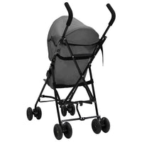 Passeggino Grigio Chiaro e Nero in Acciaio cod mxl 75351