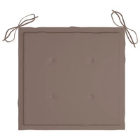 Sedie da Giardino con Cuscini 6 pz in Legno Massello di Acacia 3078159