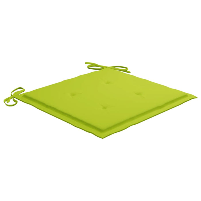 Sedie da Giardino con Cuscini 6 pz in Legno Massello di Acacia 3078162