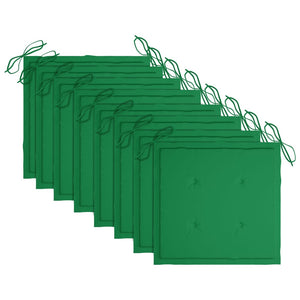 Sedie da Giardino con Cuscini 8 pz in Massello di Acacia Grigie 3078227