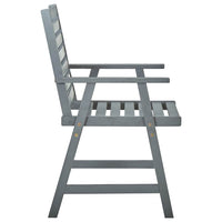 Sedie Pranzo per Esterni con Cuscini 4 pz Legno Massello Acacia 3078410