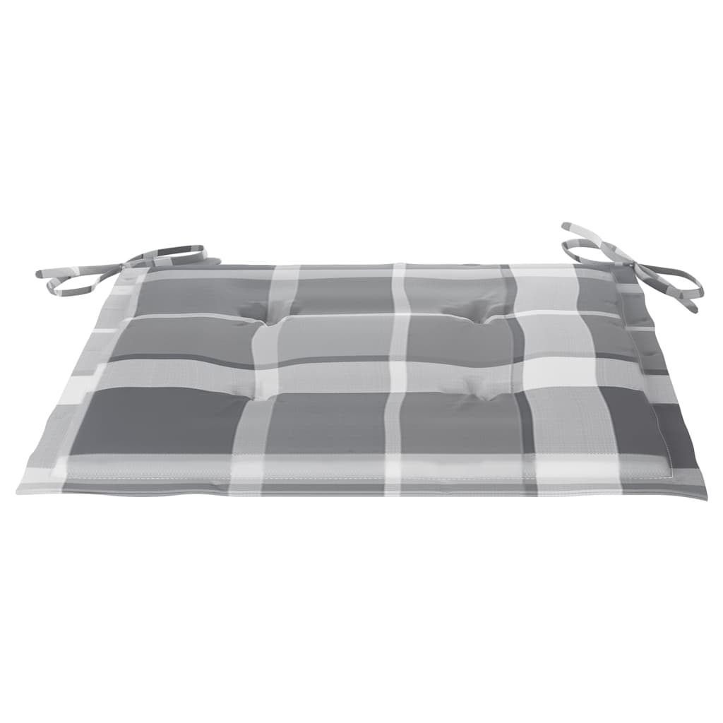 Sedie Pranzo per Esterni con Cuscini 4 pz Legno Massello Acacia cod mxl 24219