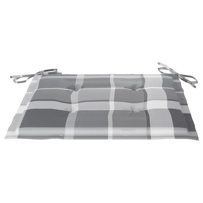 Sedie Pranzo per Esterni con Cuscini 4 pz Legno Massello Acacia cod mxl 24219