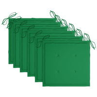 Sedie da Giardino con Cuscini 6 pz in Legno Massello di Teak cod mxl 8663