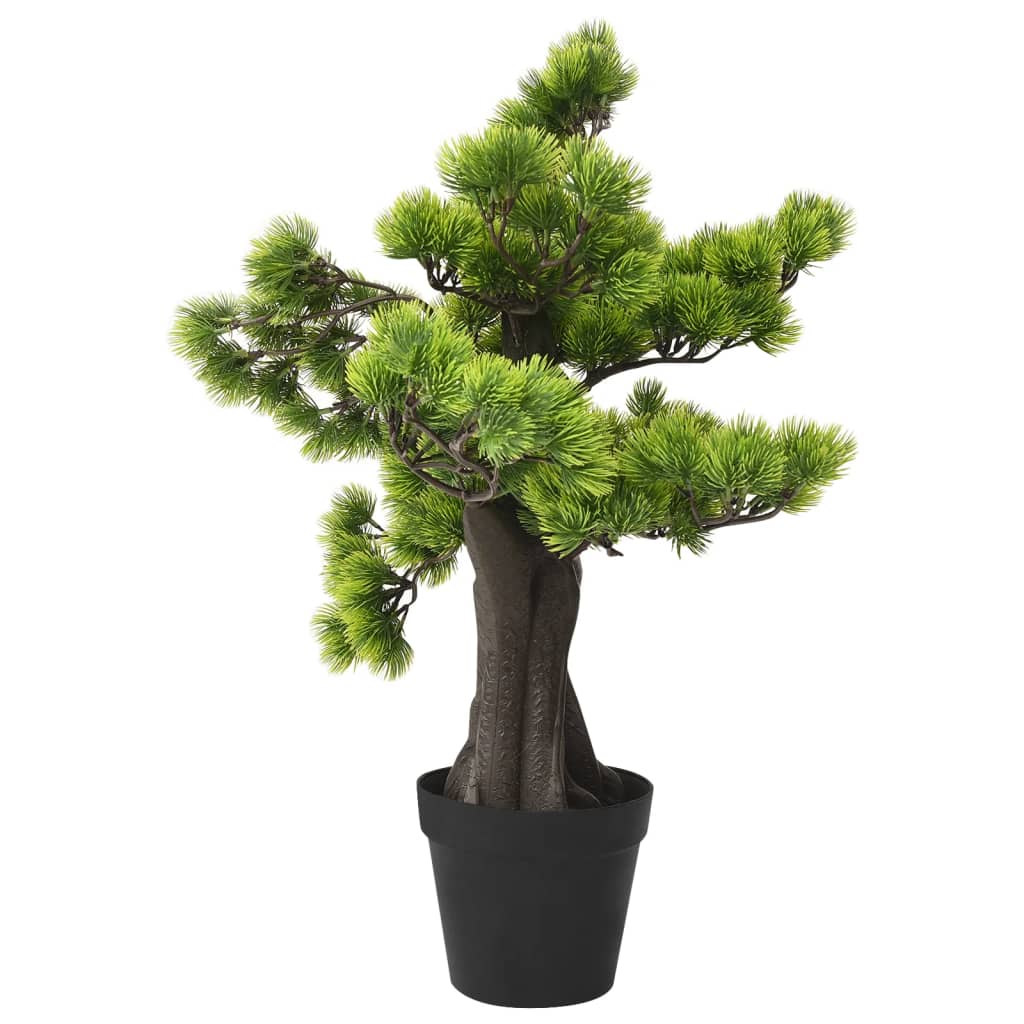Bonsai di Pino Artificiale con Vaso 60 cm Verde 336317