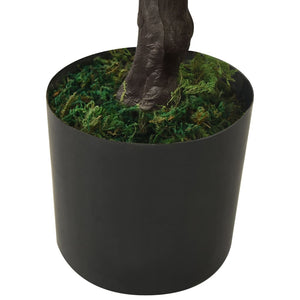 Bonsai di Cipresso Artificiale con Vaso 60 cm Verde cod mxl 68861