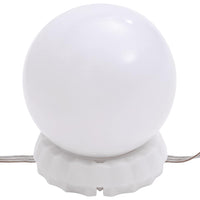Applique Specchio 8 Lampadine LED Bianco Caldo e Bianco Freddo 335864