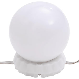 Applique Specchio 8 Lampadine LED Bianco Caldo e Bianco Freddo 335864