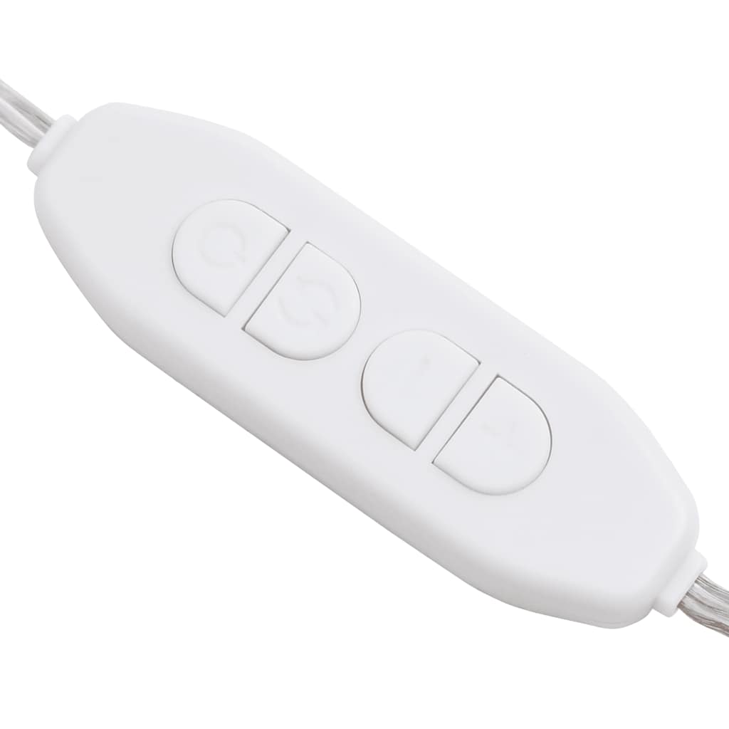 Applique Specchio 8 Lampadine LED Bianco Caldo e Bianco Freddo 335864