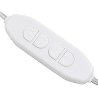 Applique Specchio 8 Lampadine LED Bianco Caldo e Bianco Freddo 335864