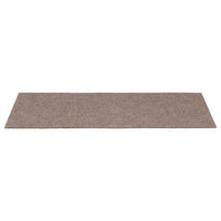 Tappeti Adesivi Rettangolari per Scale 15 pz 60x25 cm Nocciola 326912