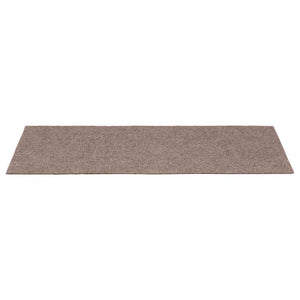 Tappeti Adesivi Rettangolari per Scale 15 pz 60x25 cm Nocciola 326912