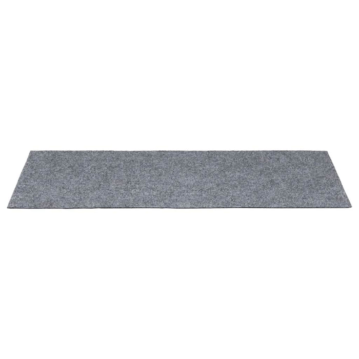 Tappeti Adesivi Rettangolari Scale 15 pz 60x25 cm Grigio Chiaro cod mxl 75112