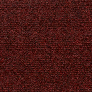 Tappeti Adesivi Rettangolari per Scale 15 pz 60x25 cm Rossi 326916