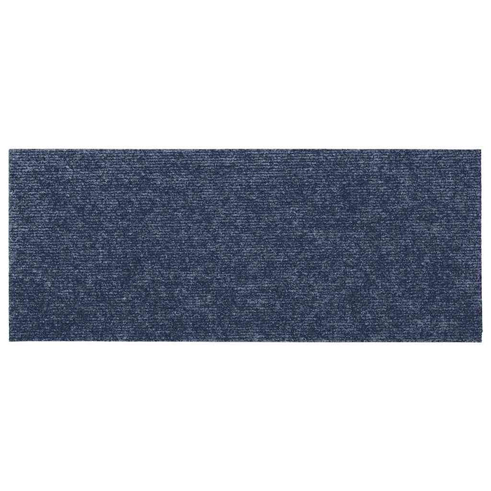 Tappeti Adesivi Rettangolari per Scale 15pz 60x25 cm Grigio Blu 326917