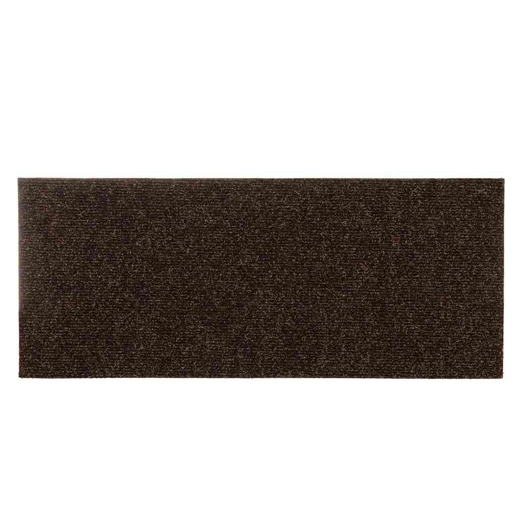 Tappeti Adesivi Rettangolari per Scale 15 pz 60x25 cm Marroni 326918