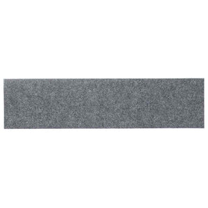 Tappeti Adesivi Rettangolari Scale 15 pz 76x20 cm Grigio Chiaro cod mxl 69808