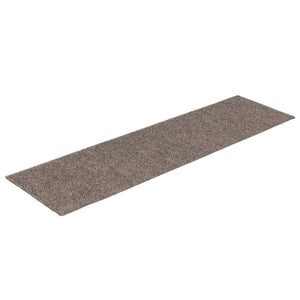 Tappeti Adesivi Rettangolari per Scale 15 pz 76x20 cm Crema 326933