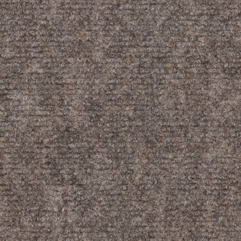 Tappeti Adesivi Rettangolari per Scale 15 pz 76x20 cm Crema 326933