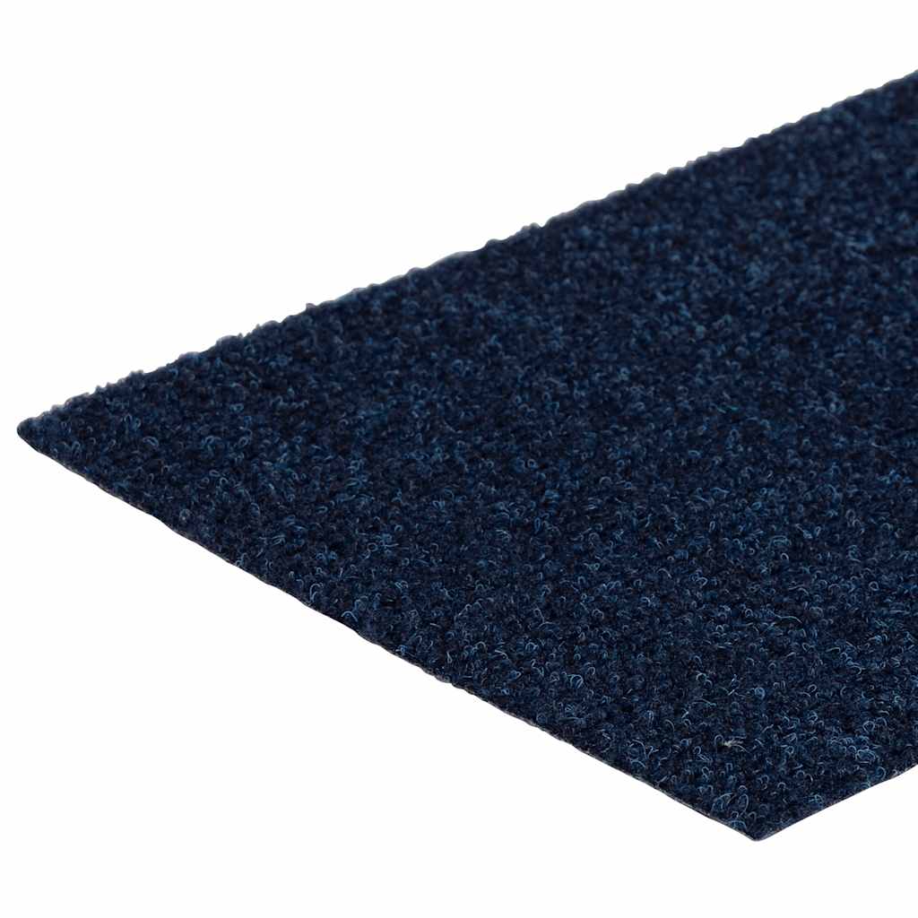 Tappeti Adesivi Rettangolari per Scale 15 pz 76x20 cm Blu 326934