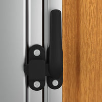 Casetta da giardino-Capanno da Giardino 180,5x97x209,5 cm in acciaio zincato effetto legno