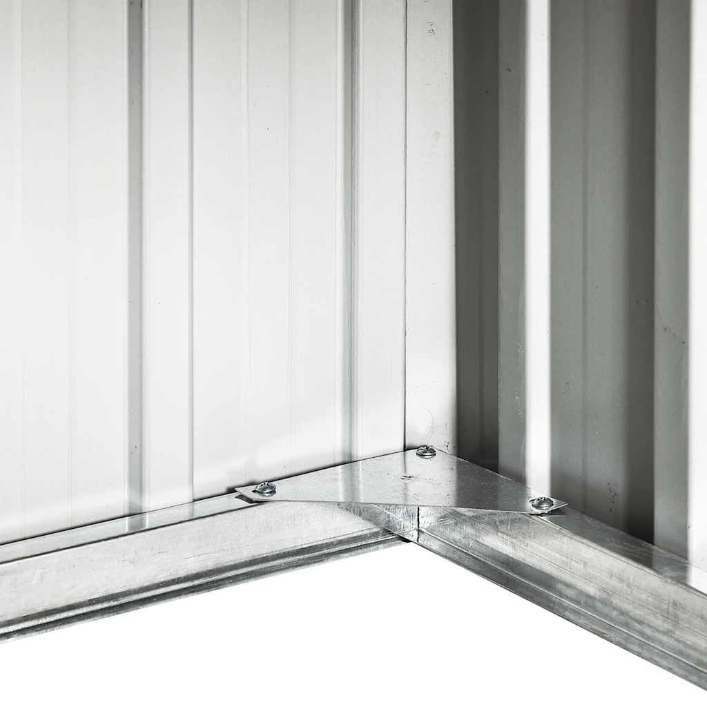 Capanno per Robot Tosaerba 92x97x63 cm Acciaio Zincato Marrone 150910