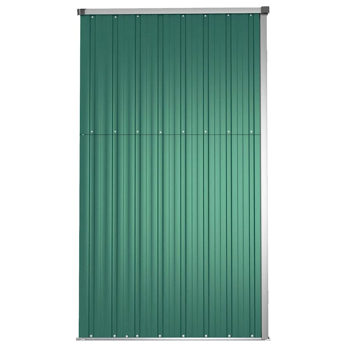 Capanno per Attrezzi Verde 225x89x161 cm Acciaio Zincato cod mxl 65813