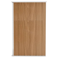 Capanno Giardino a Parete Marrone 118x100x178cm Acciaio Zincato 316220