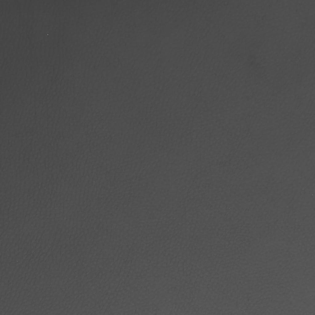 Sedie Girevoli da Pranzo 2 pz Grigio in Similpelle 333324