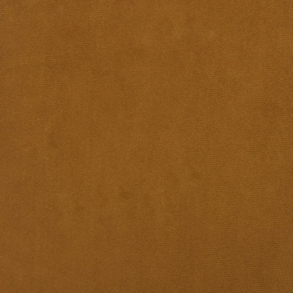 Sgabelli da Bar 2 pz in Velluto Marrone cod mxl 57308