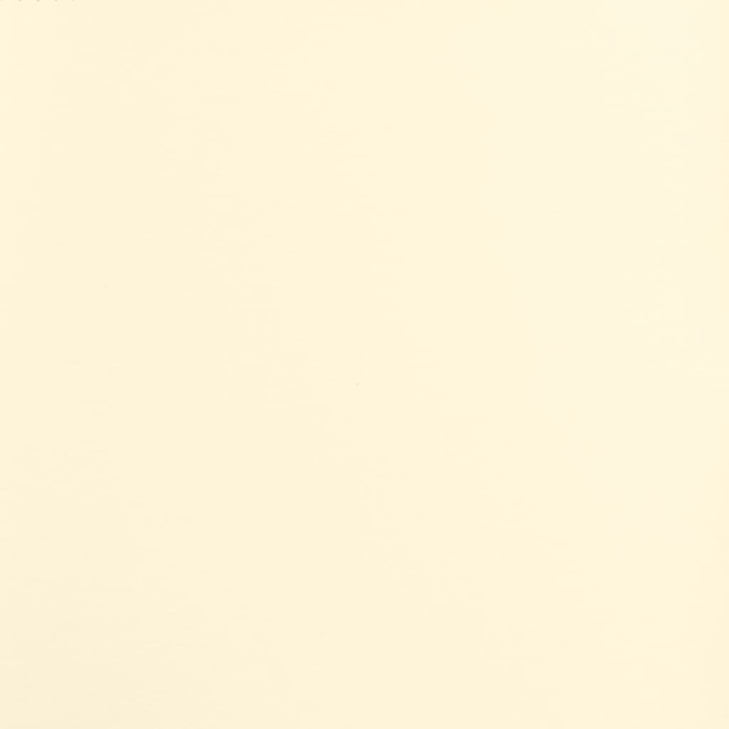 Sedie da Pranzo Girevoli 2 pz Crema in Tessuto 334211