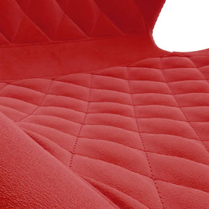 Sedie da Pranzo Girevoli 2 pz Rosso Vino in Velluto 335007